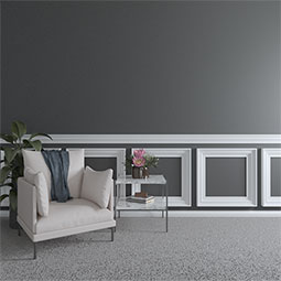 Ekena Millwork - PML05X02PA - Endurathane Paula Panel Moulding, 4 1/2"H x 2 3/8"P x 96"L, Factory Primed