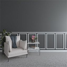 Ekena Millwork - PML01X01CO - Endurathane Courtney Panel Moulding, 1 3/8"H x 3/4"P x 96"L, Factory Primed