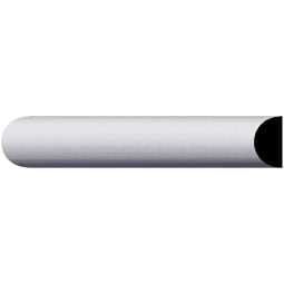 Ekena Millwork - PML01X01CO - Endurathane Courtney Panel Moulding, 1 3/8"H x 3/4"P x 96"L, Factory Primed