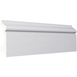 Ekena Millwork - PML03X01KA - Endurathane Katelyn Panel Moulding, 3 1/8"H x 3/4"P x 96"L, Factory Primed