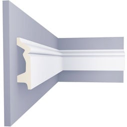 Ekena Millwork - PML03X01KA - Endurathane Katelyn Panel Moulding, 3 1/8"H x 3/4"P x 96"L, Factory Primed