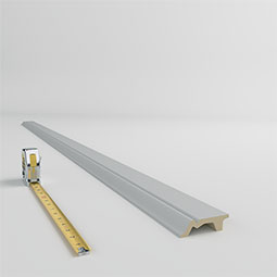 Ekena Millwork - PML03X01KA - Endurathane Katelyn Panel Moulding, 3 1/8"H x 3/4"P x 96"L, Factory Primed