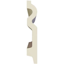 Ekena Millwork - PML04X01AU - Endurathane Autumn Panel Moulding, 3 7/8"H x 5/8"P x 96"L, Factory Primed