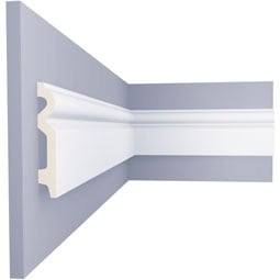 Ekena Millwork - PML04X01AU - Endurathane Autumn Panel Moulding, 3 7/8"H x 5/8"P x 96"L, Factory Primed