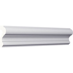 Ekena Millwork - PML02X01LU - Endurathane Luca Panel Moulding, 2"H x 7/8"P x 96"L, Factory Primed