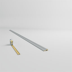 Ekena Millwork - PML02X01LU - Endurathane Luca Panel Moulding, 2"H x 7/8"P x 96"L, Factory Primed