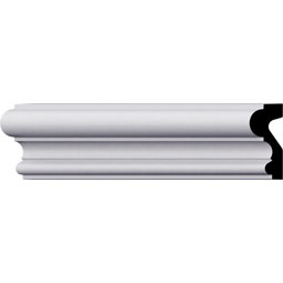 Ekena Millwork - PML02X01LU - Endurathane Luca Panel Moulding, 2"H x 7/8"P x 96"L, Factory Primed