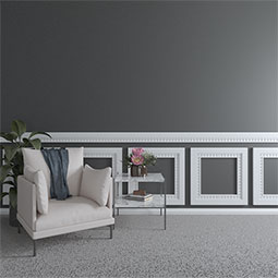 Ekena Millwork - PML05X01AL - Endurathane Alfie Panel Moulding, 5 1/8"H x 1 1/8"P x 94 1/2"L, Factory Primed
