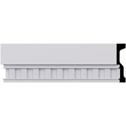 Ekena Millwork - PML05X01AL - Endurathane Alfie Panel Moulding, 5 1/8"H x 1 1/8"P x 94 1/2"L, Factory Primed