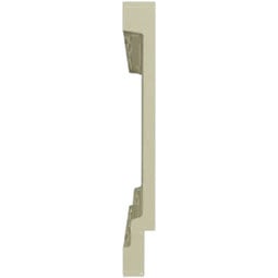 Ekena Millwork - PML10X01CL - Endurathane Clementine Panel Moulding, 9 1/2"H x 1 1/8"P x 94 1/2"L, Factory Primed