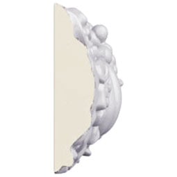 Ekena Millwork - PML02X04DI - Endurathane Diego Panel Moulding, 1 1/2"H x 3 1/2"P x 23 5/8"L, Factory Primed