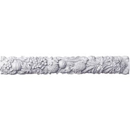 Ekena Millwork - PML02X04DI - Endurathane Diego Panel Moulding, 1 1/2"H x 3 1/2"P x 23 5/8"L, Factory Primed