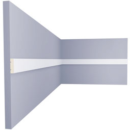 Ekena Millwork - PML02X01PA - Endurathane Paxton Panel Moulding, 2"H x 1/2"P x 96"L, Factory Primed
