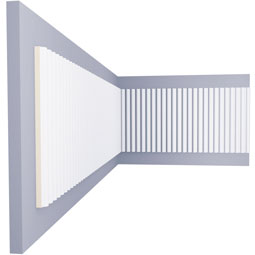 Ekena Millwork - PML08X01MK - Endurathane Mack Panel Moulding, 7 7/8"H x 1/2"P x 94 1/2"L, Factory Primed
