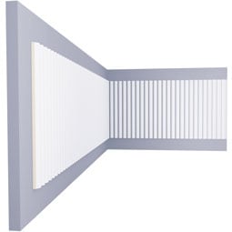 Ekena Millwork - PML13X01MK - Endurathane Mack Panel Moulding, 13"H x 1/2"P x 94 1/2"L, Factory Primed