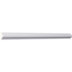 Ekena Millwork - PML01X01FI - Endurathane Finn Panel Moulding, 5/8"H x 3/8"P x 94 1/2"L, Factory Primed