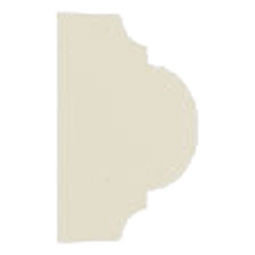 Ekena Millwork - PML01X01FI - Endurathane Finn Panel Moulding, 5/8"H x 3/8"P x 94 1/2"L, Factory Primed