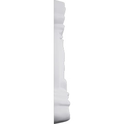 Ekena Millwork - PML05X06MA-R - Endurathane Maggie Panel Moulding Corner, 5 1/8"W x 5 1/2"H x 5/8"P, Right (matches moulding PML01X01FI), Factory Primed