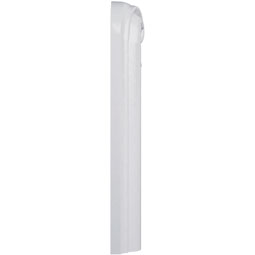 Ekena Millwork - PML03X01FI-L - Endurathane Finn Panel Moulding Corner, 4 3/8"W x 1 1/8"H x 1/2"P, Left (matches moulding PML01X01FI), Factory Primed