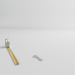 Ekena Millwork - PML03X01FI-R - Endurathane Finn Panel Moulding Corner, 4 3/8"W x 1 1/8"H x 1/2"P, Right (matches moulding PML01X01FI), Factory Primed