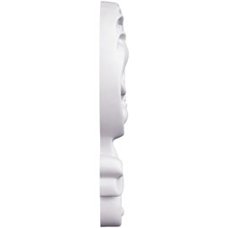 Ekena Millwork - PML04X04MA-L - Endurathane Maeve Panel Moulding Corner, 4 7/8"W x 3 7/8"H x 5/8"P, Left (matches moulding PML01X01MA), Factory Primed