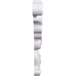 Ekena Millwork - PML04X04MA-R - Endurathane Maeve Panel Moulding Corner, 4 7/8"W x 3 7/8"H x 5/8"P, Right (matches moulding PML01X01MA), Factory Primed