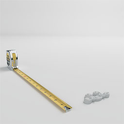 Ekena Millwork - PML02X02MA - Endurathane Maeve Panel Moulding Corner, 3 3/8"W x 2 3/8"H x 5/8"P (matches moulding PML01X01MA), Factory Primed