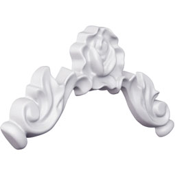 Ekena Millwork - PML03X03MA - Endurathane Maeve Panel Moulding Corner, 4 3/8"W x 3 3/8"H x 3/8"P (matches moulding PML01X01MA), Factory Primed