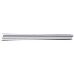 Ekena Millwork - PML01X01EL - Endurathane Eliana Panel Moulding, 5/8"H x 1/2"P x 96"L, Factory Primed