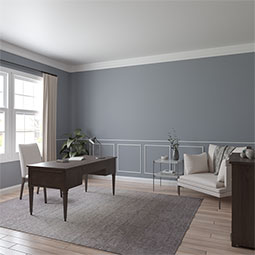 Ekena Millwork - PML01X01EL - Endurathane Eliana Panel Moulding, 5/8"H x 1/2"P x 96"L, Factory Primed