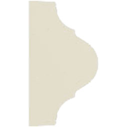 Ekena Millwork - PML01X01JA - Endurathane Jaden Panel Moulding, 1"H x 5/8"P x 94 1/2"L, Factory Primed