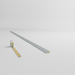 Ekena Millwork - PML02X01NO - Endurathane Nova Panel Moulding, 2 1/8"H x 5/8"P x 94 1/2"L, Factory Primed