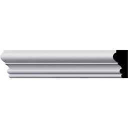 Ekena Millwork - PML02X01NO - Endurathane Nova Panel Moulding, 2 1/8"H x 5/8"P x 94 1/2"L, Factory Primed