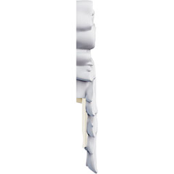 Ekena Millwork - PML10X10NO - Endurathane Nova Panel Moulding Corner, 10 1/2"W x 9 1/2"H x 1 1/8"P (matches moulding PML02X01NO ), Factory Primed