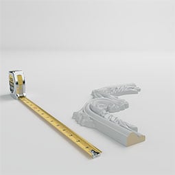 Ekena Millwork - PML11X11NO - Endurathane Nova Panel Moulding Corner, 12 3/8"W x 11 3/8"H x 1 1/8"P (matches moulding PML02X01NO ), Factory Primed