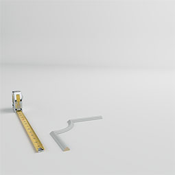 Ekena Millwork - PML08X08FI - Endurathane Finn Panel Moulding Corner, 8 7/8"W x 7 7/8"H x 3/8"P (matches moulding PML01X01FI), Factory Primed