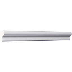 Ekena Millwork - PML01X01RO - Endurathane Rowan Panel Moulding, 1"H x 5/8"P x 96"L, Factory Primed