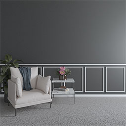 Ekena Millwork - PML01X01RO - Endurathane Rowan Panel Moulding, 1"H x 5/8"P x 96"L, Factory Primed