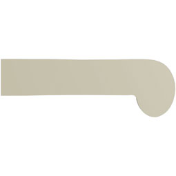 Ekena Millwork - PML04X03MA-L - Endurathane Maeve Panel Moulding Corner, 4 1/2"W x 2 1/2"H x 3/4"P, Left (matches moulding PML01X01MA), Factory Primed