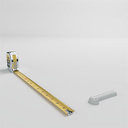 Ekena Millwork - PML04X03MA-L - Endurathane Maeve Panel Moulding Corner, 4 1/2"W x 2 1/2"H x 3/4"P, Left (matches moulding PML01X01MA), Factory Primed