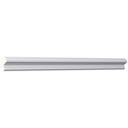 Ekena Millwork - PML01X00LU - Endurathane Luca Panel Moulding, 3/4"H x 1/2"P x 96"L, Factory Primed