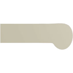 Ekena Millwork - PML04X01LU-R - Endurathane Luca Panel Moulding Corner, 4 1/2"W x 1 1/8"H x 1/2"P, Right (matches moulding PML01X00LU), Factory Primed