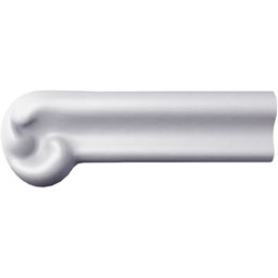 Ekena Millwork - PML04X01LU-R - Endurathane Luca Panel Moulding Corner, 4 1/2"W x 1 1/8"H x 1/2"P, Right (matches moulding PML01X00LU), Factory Primed
