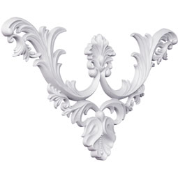 Ekena Millwork - ONL24X24X01MA - Endurathane Matilda Onlay, 24 1/2"W x 23 1/2"H x 1 1/8"P, Factory Primed