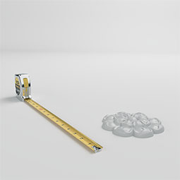 Ekena Millwork - ONL05X05X01DA - Endurathane Daisy Onlay, 5"W x 5"H x 5/8"P, Factory Primed