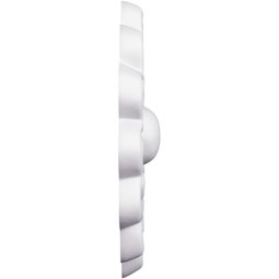 Ekena Millwork - ONL03X03X01RO - Endurathane Rosy Onlay, 3 3/4"W x 2 3/4"H x 3/8"P, Factory Primed