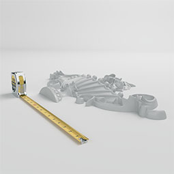 Ekena Millwork - ONL25X14X01GE - Endurathane Genesis Onlay, 25 3/4"W x 13 3/4"H x 1 1/8"P, Factory Primed