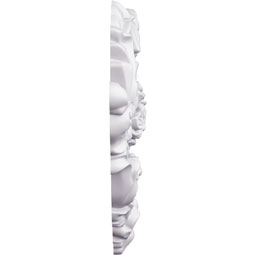 Ekena Millwork - ONL12X07X01MA - Endurathane Mary Onlay, 12 3/4"W x 7 3/8"H x 1"P, Factory Primed