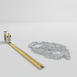 Ekena Millwork - ONL12X07X01MA - Endurathane Mary Onlay, 12 3/4"W x 7 3/8"H x 1"P, Factory Primed