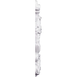 Ekena Millwork - ONL09X06X01AK - Endurathane Akasha Onlay, 9 7/8"W x 5 7/8"H x 1"P, Factory Primed